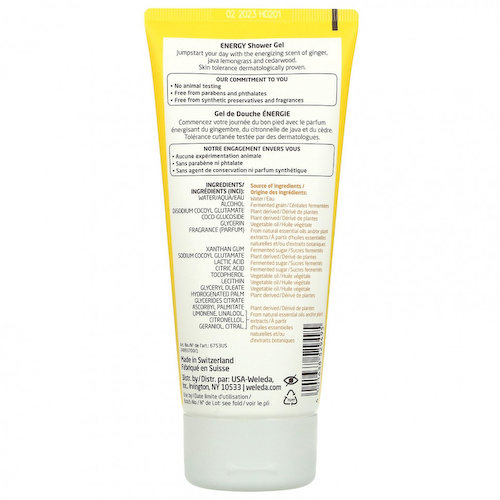 Weleda, Aroma Essentials, энергетический гель для душа, 200 мл (6,8 жидк. Унции) #1