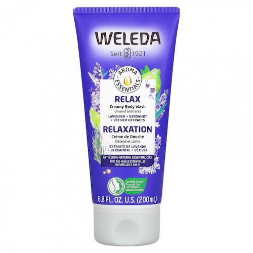 Weleda, Relax, крем-гель для душа, экстракты лаванды, бергамота и ветивера, 200 мл (6,8 жидк. Унции) #1