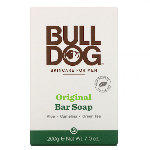 Bulldog Skincare For Men, Кусковое мыло, оригинальное, 200 г (7,0 унции) #1
