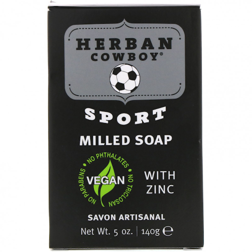 Herban Cowboy, Пилированное мыло, спорт, 140 г #1