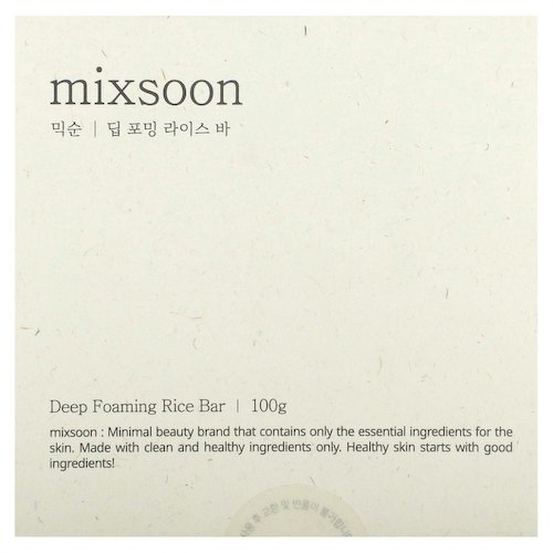 Mixsoon, Рисовый батончик с глубоким вспениванием, 100 г (3,52 унции) #1