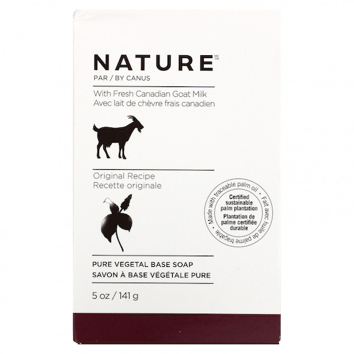 Nature by Canus, Fresh Goat Milk, мыло, оригинальное, 141 г (5 унций) #1