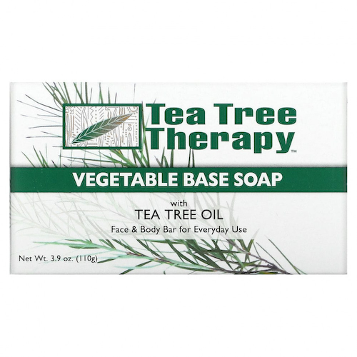 Tea Tree Therapy, Мыло на растительной основе, с маслом чайного дерева, брусок 110 г (3,9 унции) #1