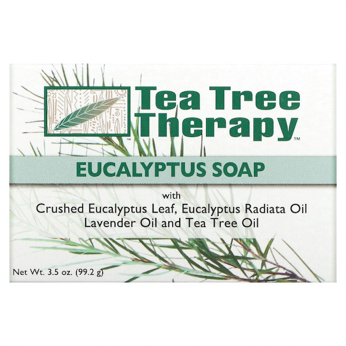Tea Tree Therapy, Мыло с эвкалиптом, 99,2 г (3,5 унции) #1