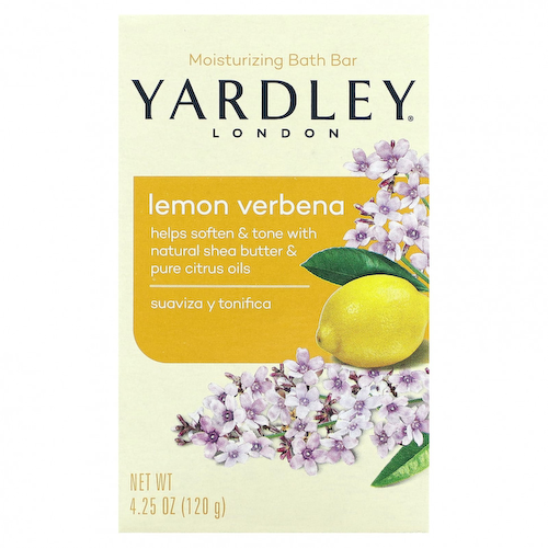 Yardley London, Увлажняющее мыло для ванн, лимонная вербена, 120 г (4,25 унции) #1