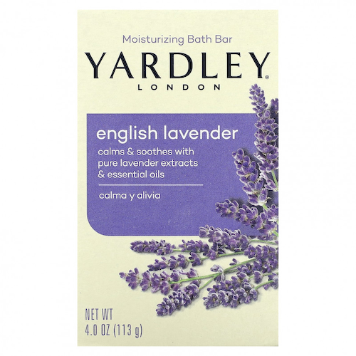 Yardley London, Увлажняющее мыло для ванн, английская лаванда, 113 г (4 унции) #1