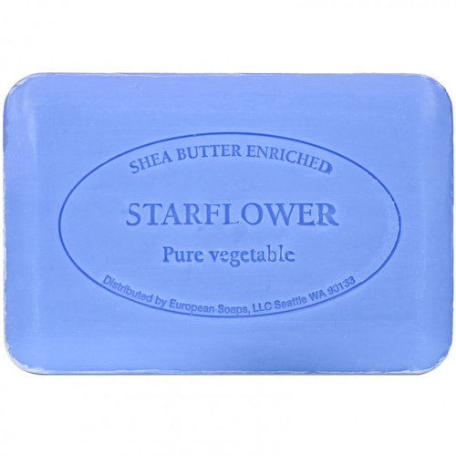 European Soaps, Pre de Provence, кусковое мыло, бурачник, 250 г (8,8 унции) #1