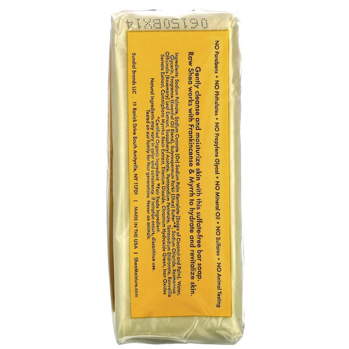 SheaMoisture, Raw Shea Butter Soap with Frankincense & Myrrh Extracts, 8 oz (230 g) #1