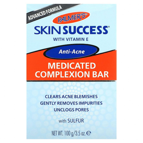 Palmer's, Skin Success, лечебное мыло, от угревой сыпи, 100 г (3,5 унции) #1