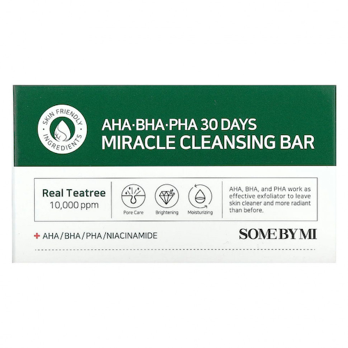 Some By Mi, Кусковое мыло с кислотами AHA, BHA и PHA, для устранения несовершенств кожи за 30 дней, 160 г #1