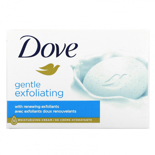 Dove, Косметическое мыло «Нежное отшелушивание», 4 шт. по 113 г #1