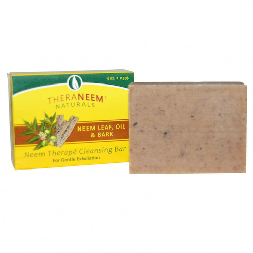 Organix South, TheraNeem Organix, Neem Therap? Cleansing Bar, Neem Leaf, Oil & Bark, 4 oz (113 g) #1