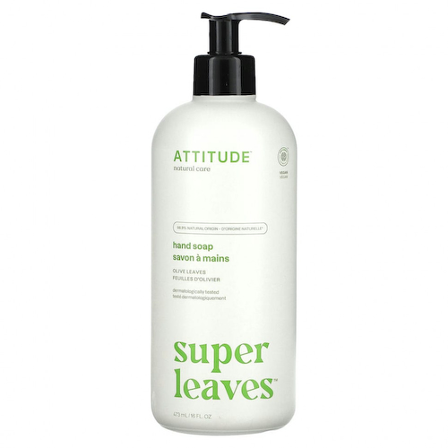ATTITUDE, Super Leaves, мыло для рук, листья оливы, 473 мл (16 жидк. Унций) #1