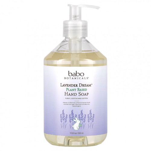 Babo Botanicals, Lavender Dream, Plant Based Hand Soap, 17.5 fl oz (520 ml) #1