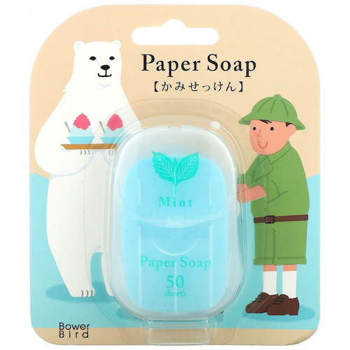Charley, Paper Soap, Mint, 50 Pcs #1