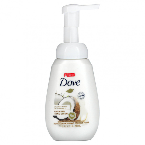 Dove, Пенящееся мыло для рук, кокосовая вода и миндальное молоко, 200 мл (6,8 жидк. Унции) #1