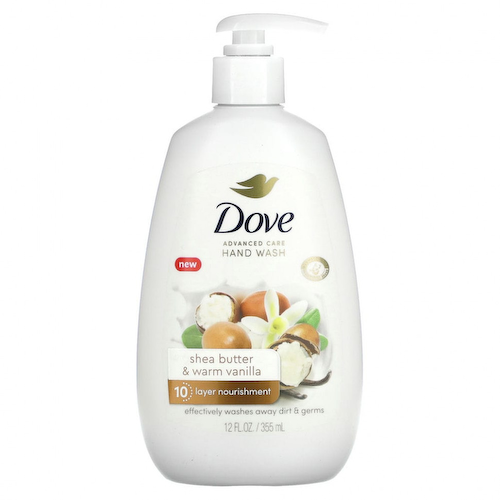 Dove, Средство для мытья рук Advanced Care, масло ши и теплая ваниль, 355 мл (12 жидк. Унций) #1