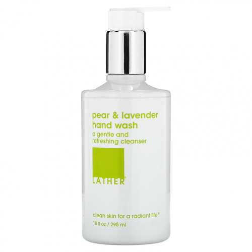Lather, средство для мытья рук с грушей и лавандой, 295 мл (10 жидк. унций) #1