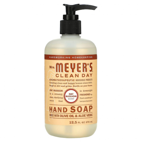 Mrs. Meyers Clean Day, Мыло для рук, цветы овса, 370 мл (12,5 жидк. Унции) #1