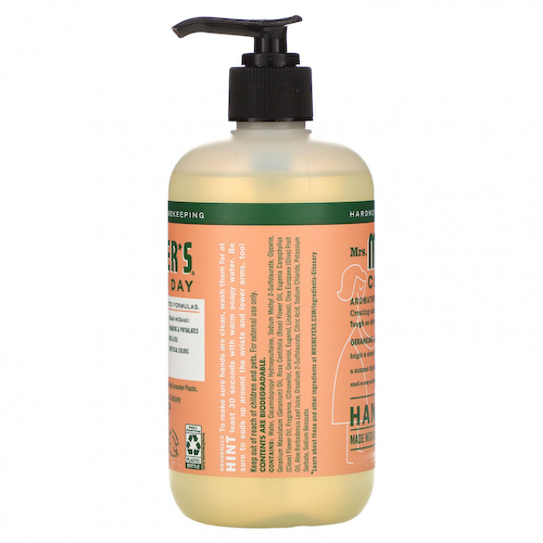 Mrs. Meyers Clean Day, Мыло для рук, с запахом герани, 370 мл (12,5 жидк. унции) #1