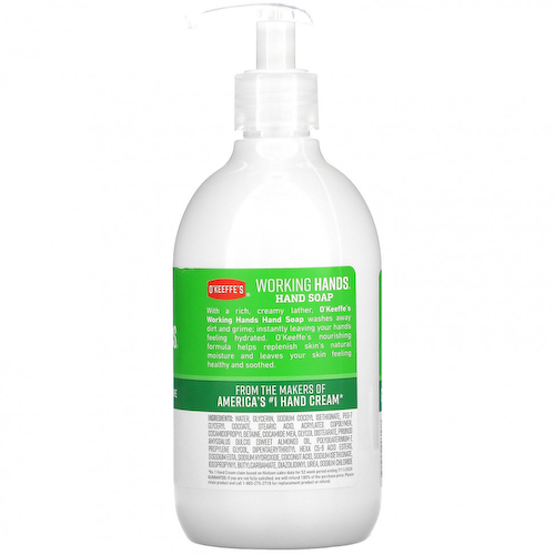 O'Keeffe's, Working Hands Hand Soap, Unscented, 12 fl oz (354 ml) #1