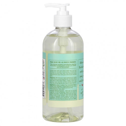 Rebel Green, Fresh & Clean, мыло для рук, ладан и сосна, 500 мл (16,9 унции) #1