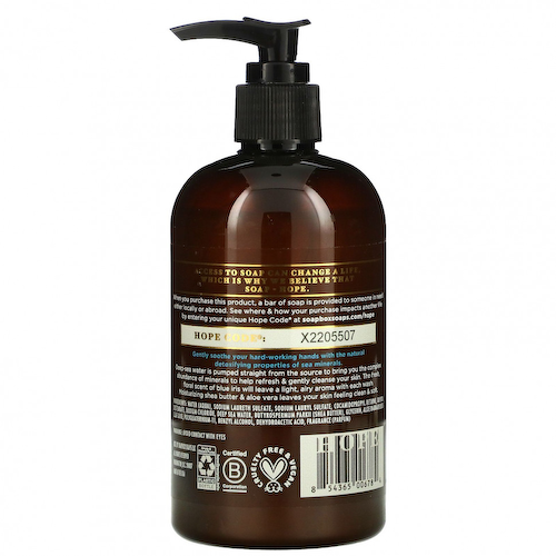Soapbox, Liquid Hand Soap, Sea Minerals & Blue Iris, 12 fl oz (354 ml) #1