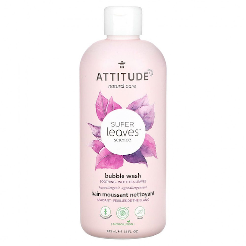 ATTITUDE, Super Leaves Science, средство для мытья пузырей, листья белого чая, 473 мл (16 жидк. Унций) #1