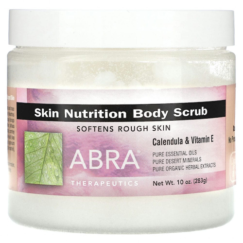 Abracadabra, Abra Therapeutics, Skin Nutrition, скраб для тела, календула и витамин E, 283 г (10 унций) #1