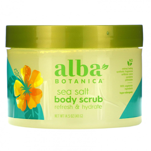 Alba Botanica, скраб для тела с морской солью, 411 г (14,5 унции) #1