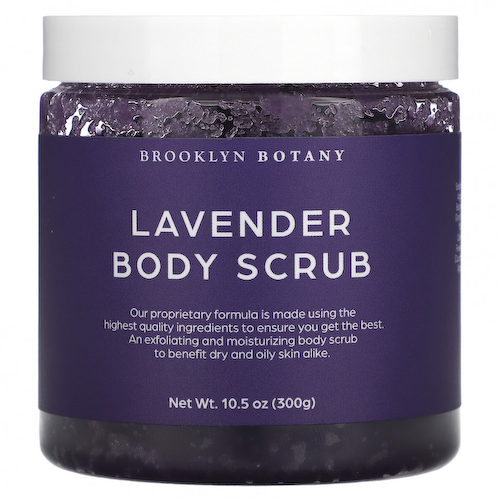 Brooklyn Botany, Body Scrub, Lavender, 10.5 oz (300 g) #1
