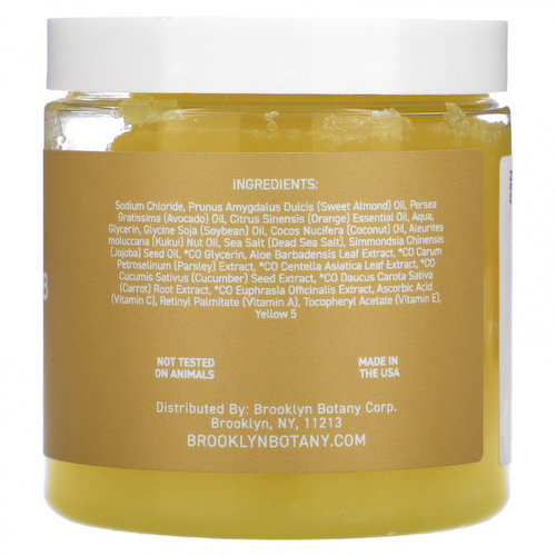 Brooklyn Botany, Sweet Orange Scrub, 10.5 oz (300 g) #1