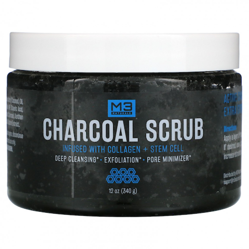 M3 Naturals, Угольный скраб, 340 г (12 унций) #1