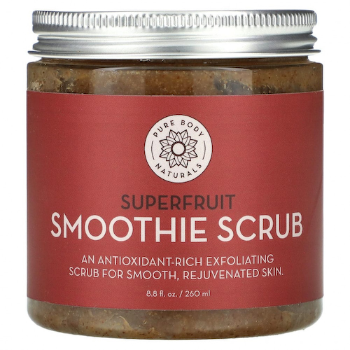Pure Body Naturals, Смузи-скраб, суперфрукты, 260 мл (8,8 жидк. Унции) #1