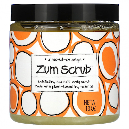 ZUM, Zum Scrub, миндально-апельсиновый, 13 унций #1