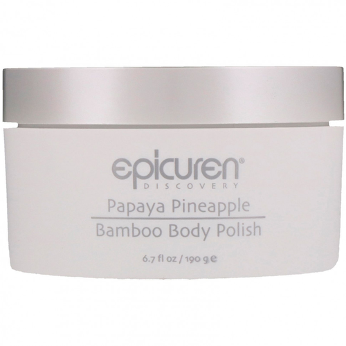 Epicuren Discovery, Bamboo Body Polish, Papaya Pineapple, 6.7 fl oz (190 g) #1