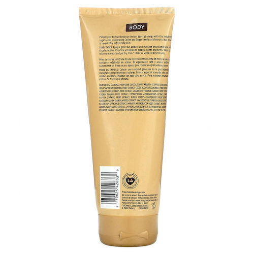 Freeman Beauty, Отшелушивающий сахарный скраб для тела, кофе, 175 мл (6 жидк. Унций) #1