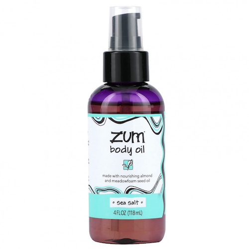 ZUM, Zum Body Oil, морская соль, 118 мл (4 жидк. Унции) #1