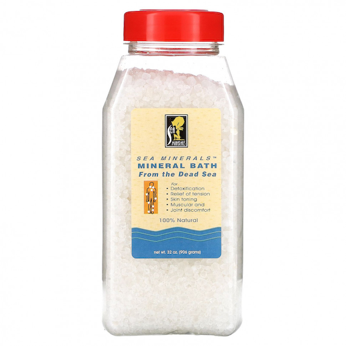 Sea Minerals, соль для ванны из Мертвого моря, 906 г (32 унции) #1