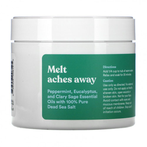 Asutra, Soak The Day Away, Dead Sea Bath Salts, Muscle & Joint Relief, 16 oz (453 g) #1