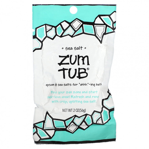 ZUM, Tub, английская и морская соль, 56 г (2 унции) #1