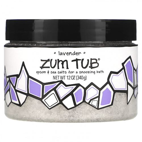 ZUM, Zum Tub, английская и морская соль, лаванда, 340 г (12 унций) #1