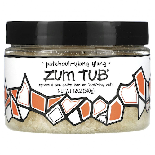 ZUM, Zum Tub, английская и морская соль, пачули и иланг-иланг, 340 г (12 унций) #1