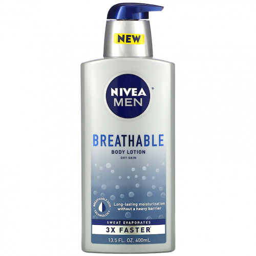 Nivea, Men, Дышащий лосьон для тела, 13,5 жидких унций (400 мл) #1