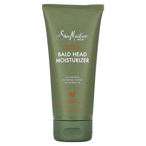 SheaMoisture, Для мужчин, увлажняющее средство для лысой головы, масло чайного дерева и масло ши, 163 мл (5,5 жидк. Унции) #1