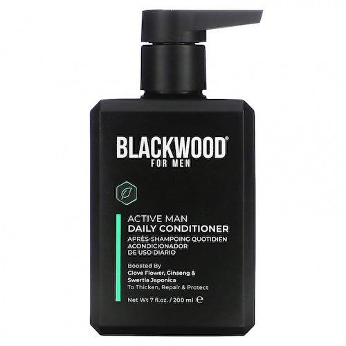 Blackwood For Men, Active Man, кондиционер для ежедневного использования, гвоздика, женьшень и японская свертия, 200 мл (7 жидк. Унций) #1