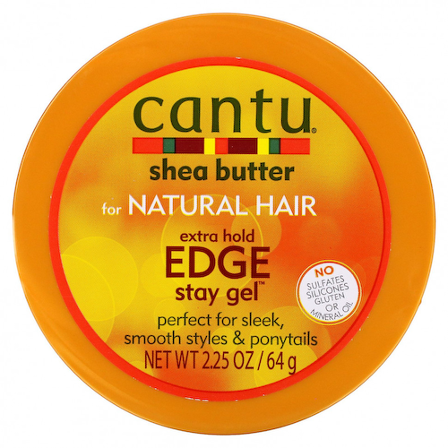 Cantu, Масло ши для натуральных волос, гель Extra Hold Edge Stay, 2,25 унции (64 г) #1