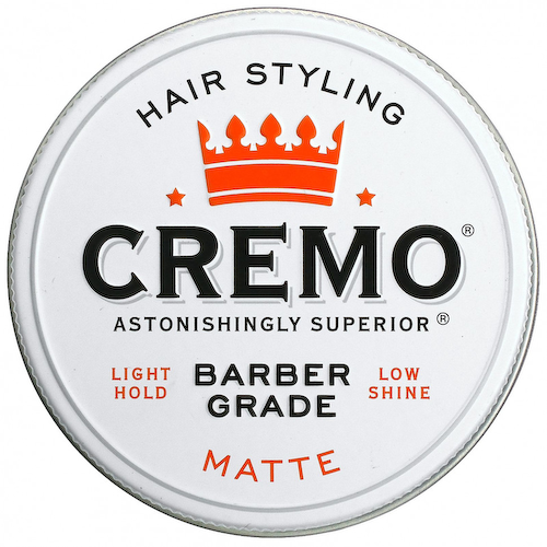 Cremo, Premium Barber Grade, помада для укладки волос, матовая, 113 г (4 унции) #1
