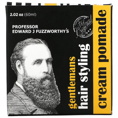 Professor Fuzzworthy's, Gentlemans, крем для укладки волос, 60 мл (2,02 унции) #1