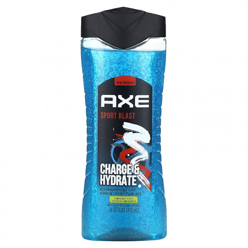 Axe, Гель для душа Sports Blast, с бодрящими цитрусовыми, 473 мл (16 жидк. Унций) #1